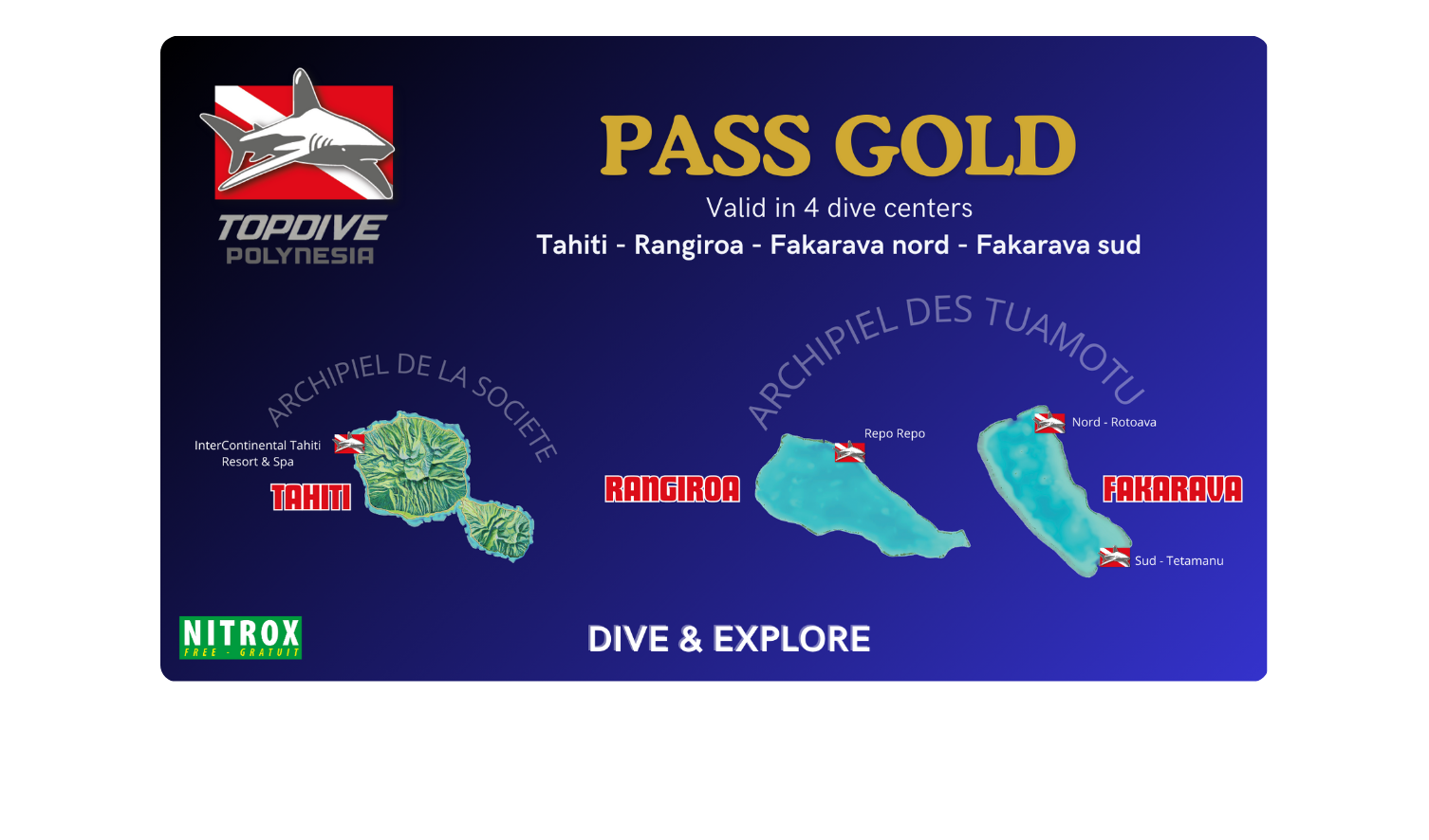 Pass Gold - Topdive